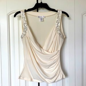 White House Black Market sequined top